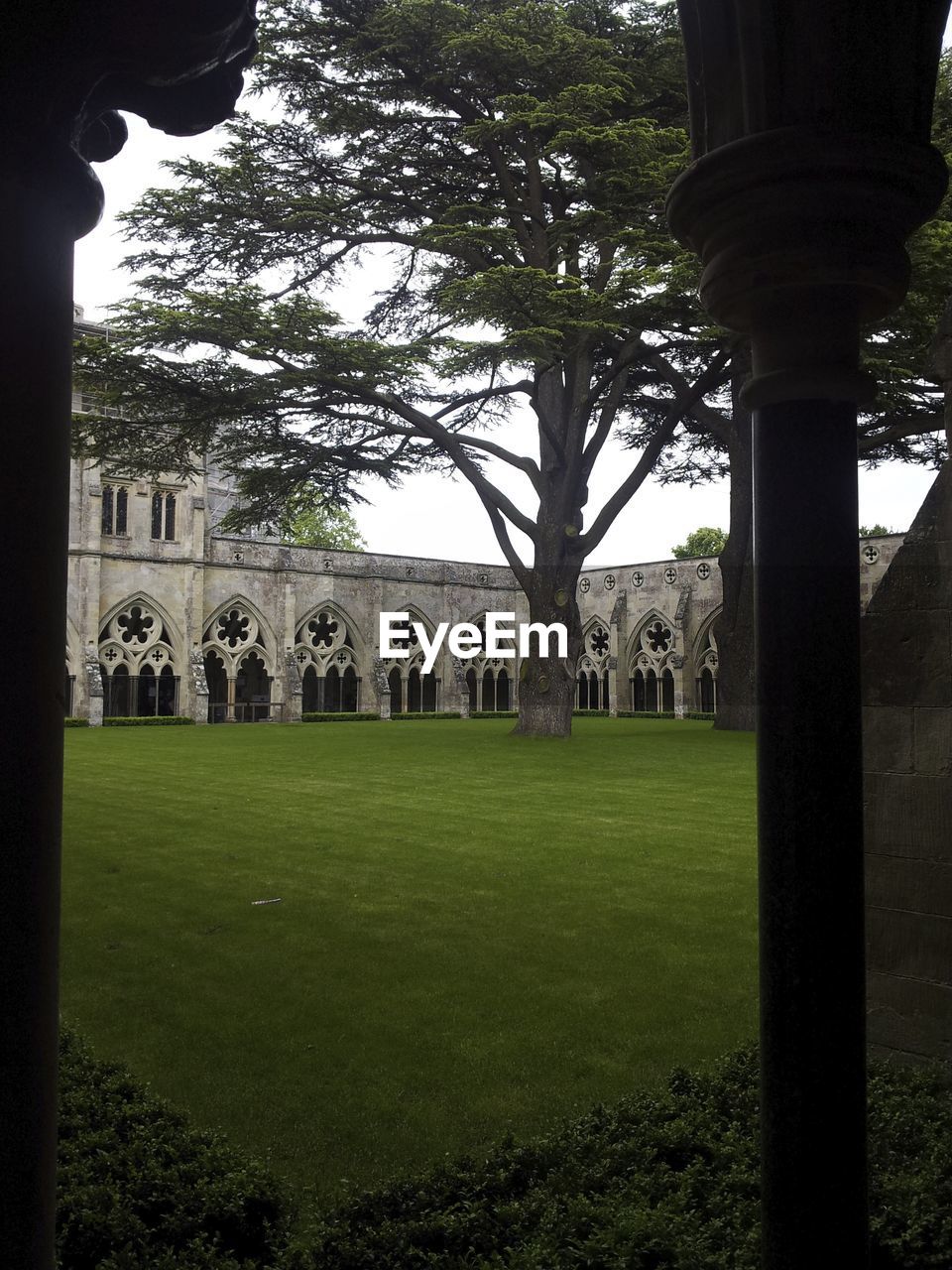 Low angle view of historical building