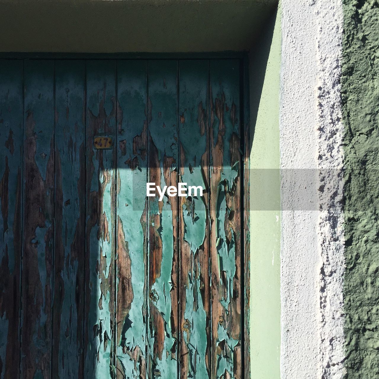 Door of old building