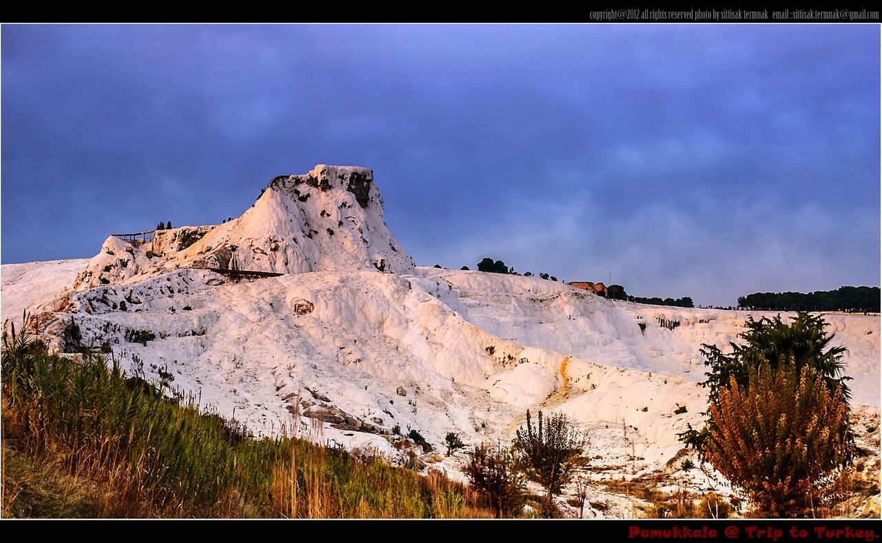 View of sand dune