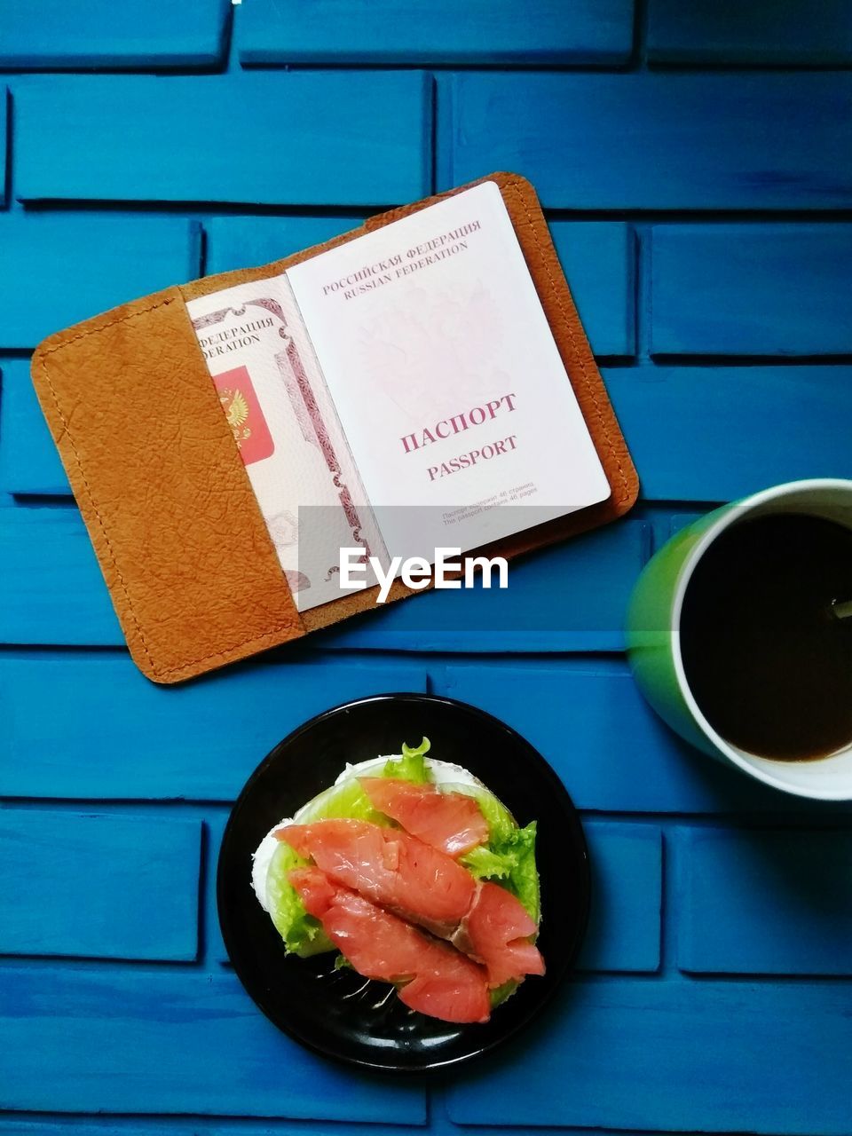 CLOSE-UP OF FOOD SERVED WITH DRINK ON TABLE