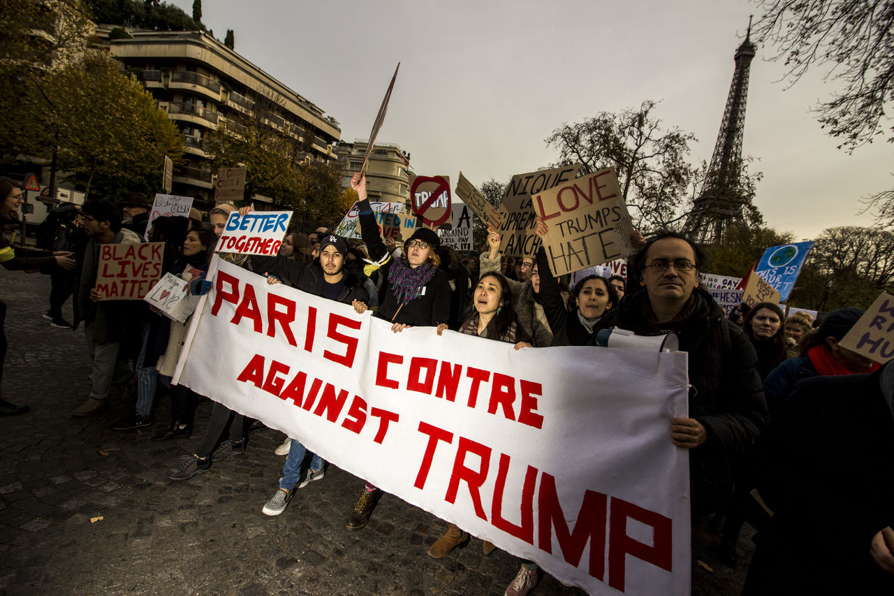 protest, crowd, protestor, education, group of people, social issues, architecture, law, text, communication, city, adult, politics, banner, violence, large group of people, person, conflict, men