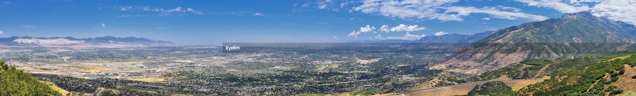 PANORAMIC VIEW OF LANDSCAPE AGAINST SKY