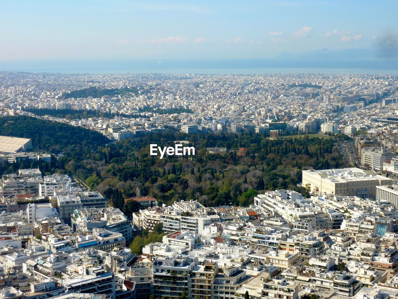 Aerial view of cityscape