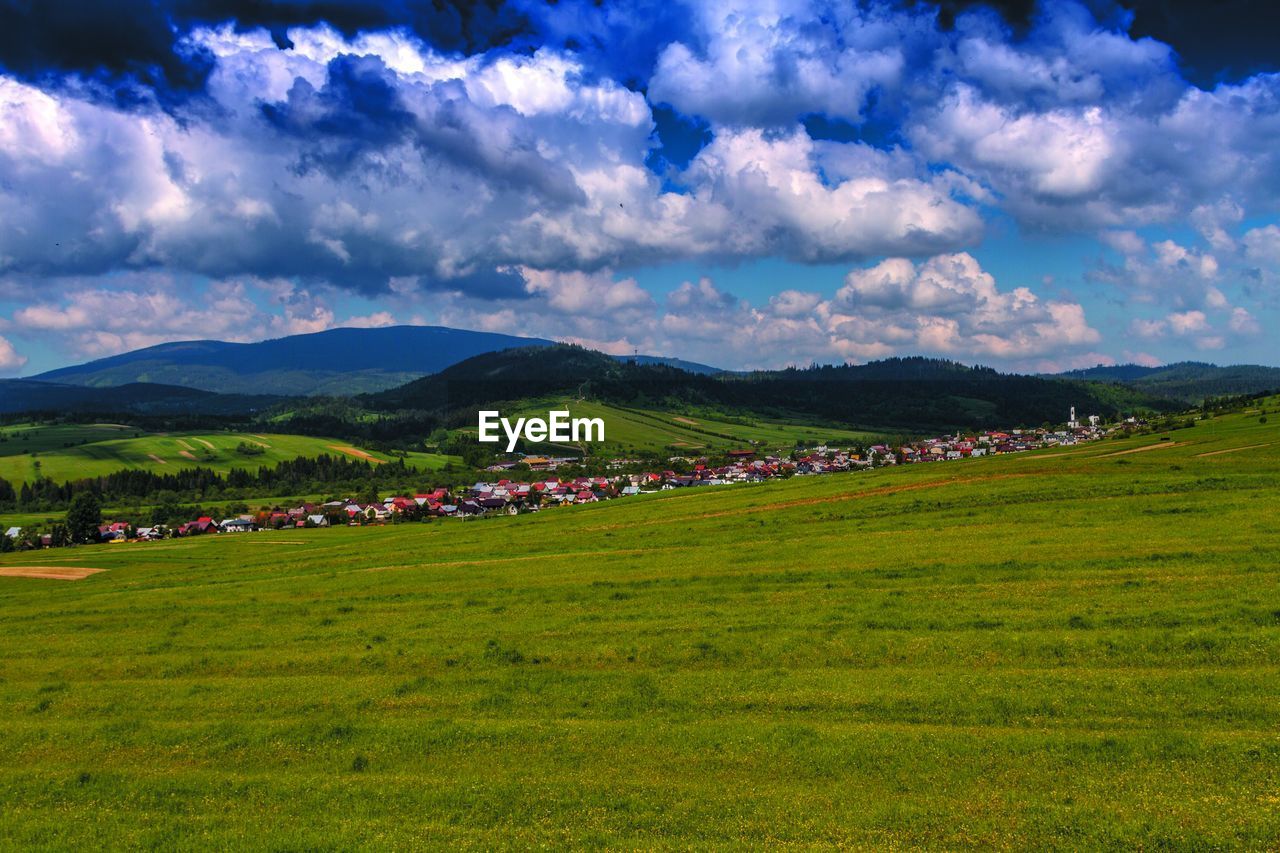 View of the mountains 