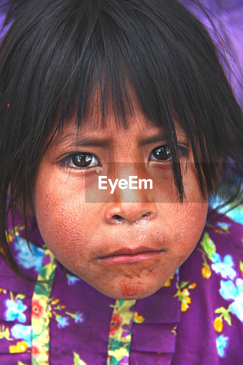 CLOSE-UP PORTRAIT OF GIRL