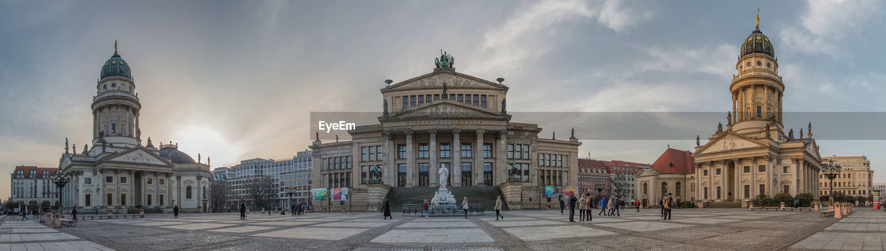 View of historical building in city