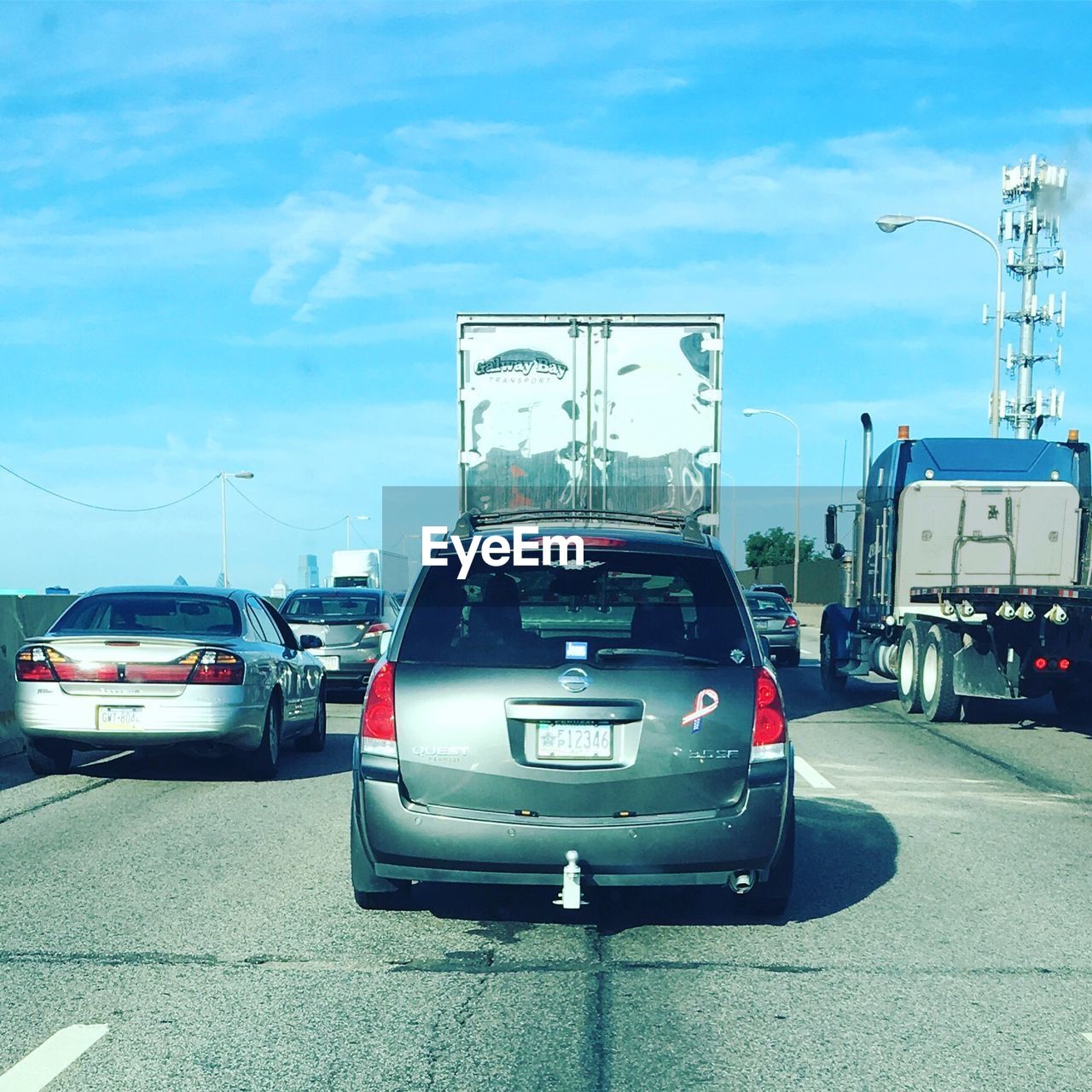 CARS PARKED ON ROAD