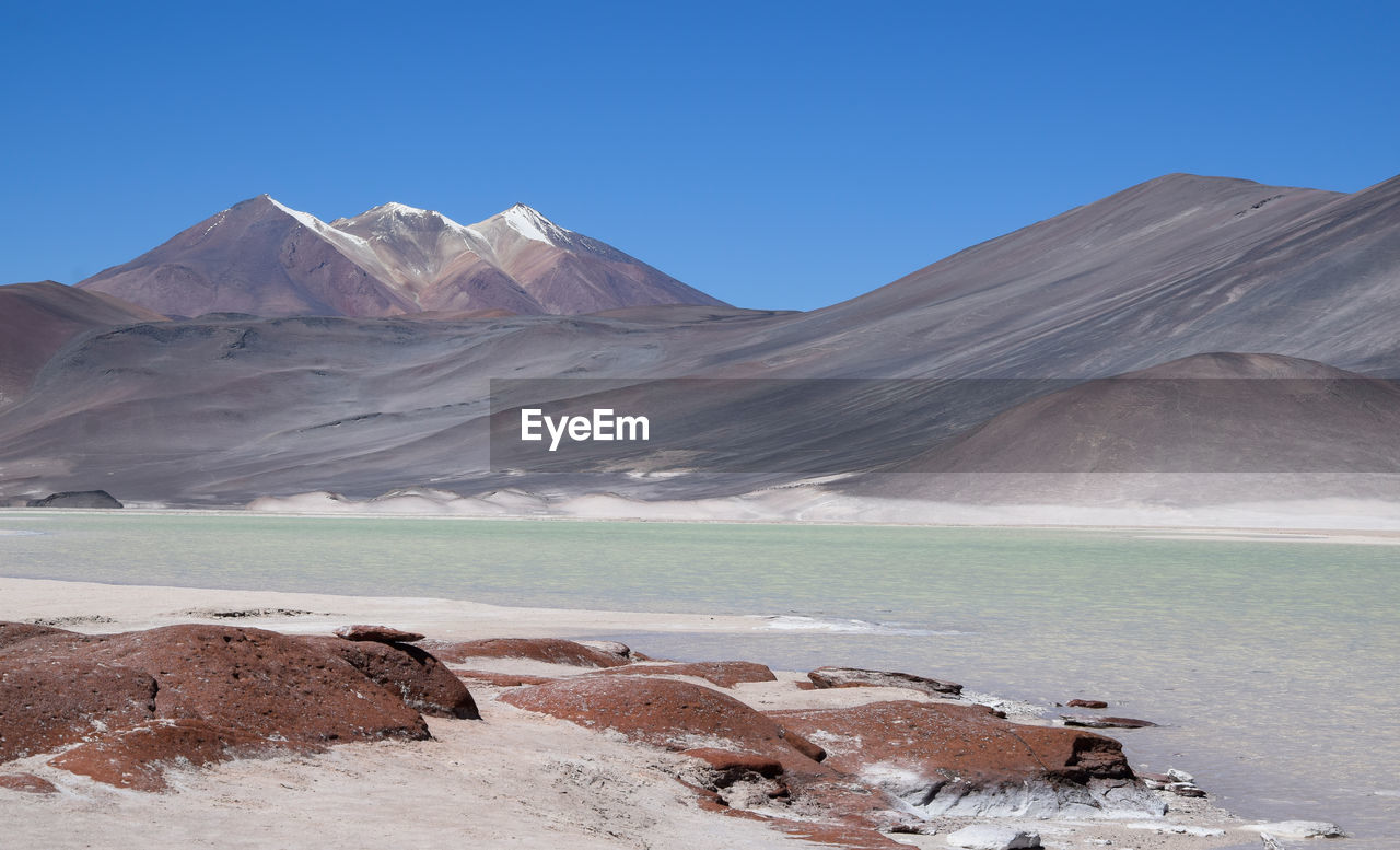 Salar de talar at atacama desert 