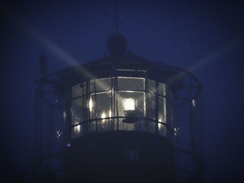 LOW ANGLE VIEW OF ILLUMINATED LAMP POST