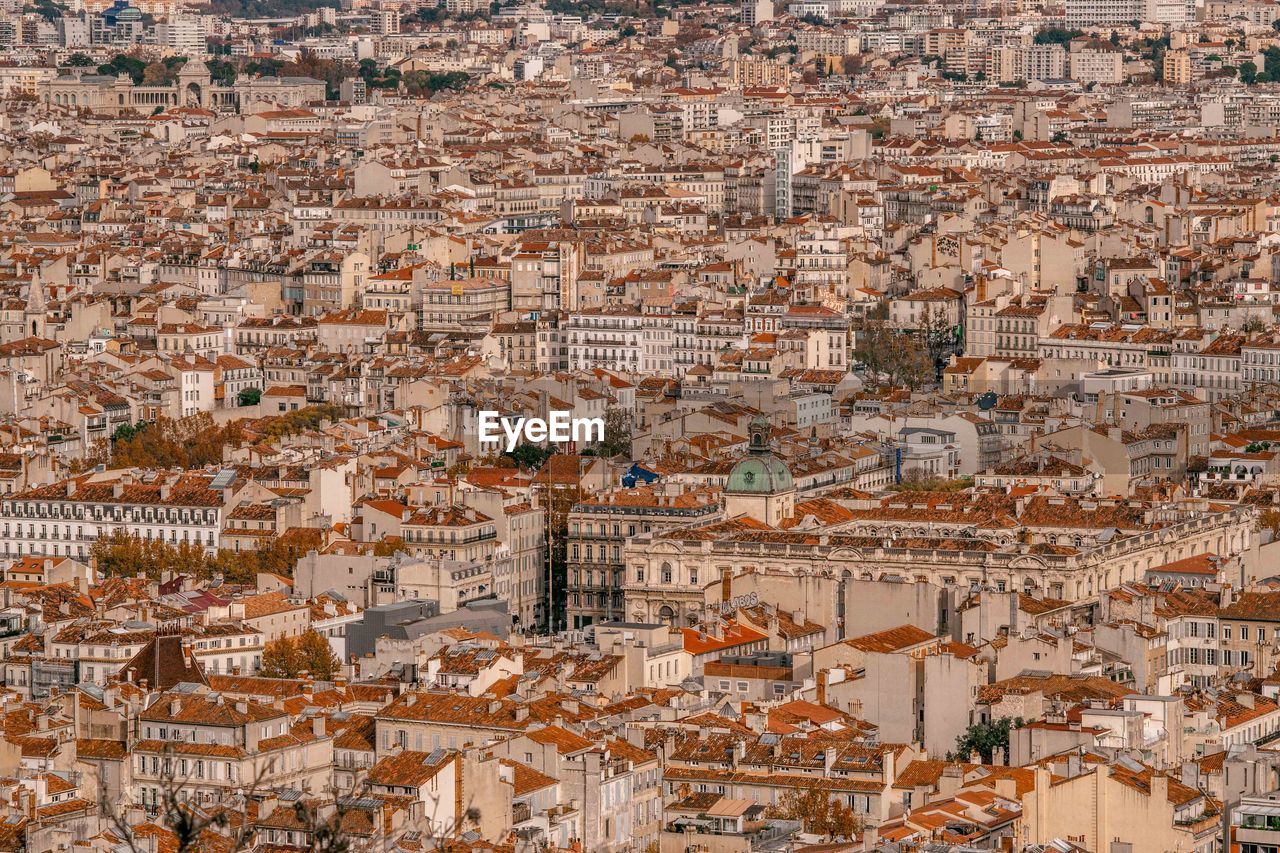 Aerial view of a city