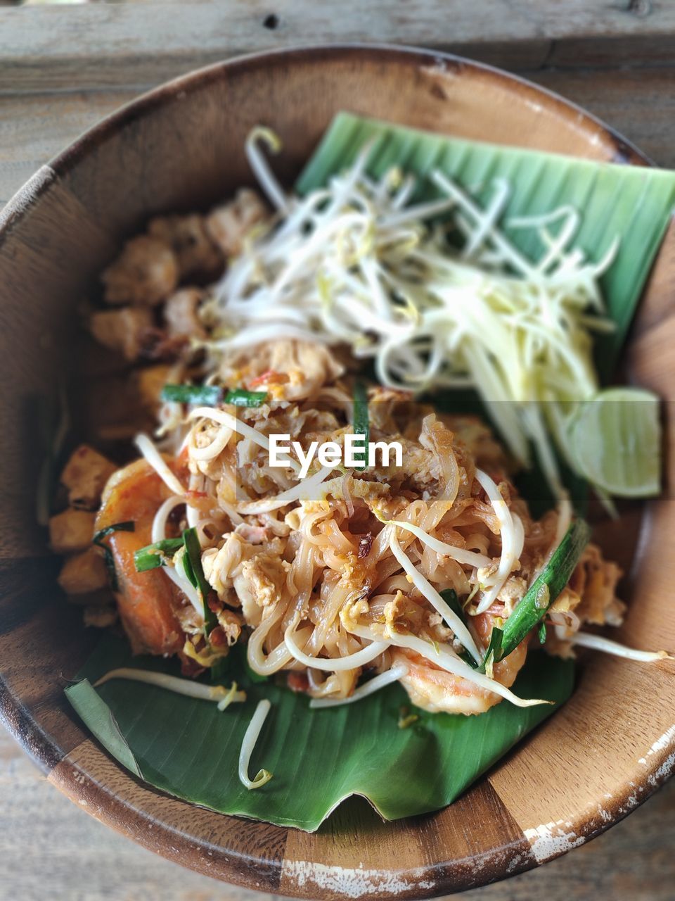 close-up of food in plate on table