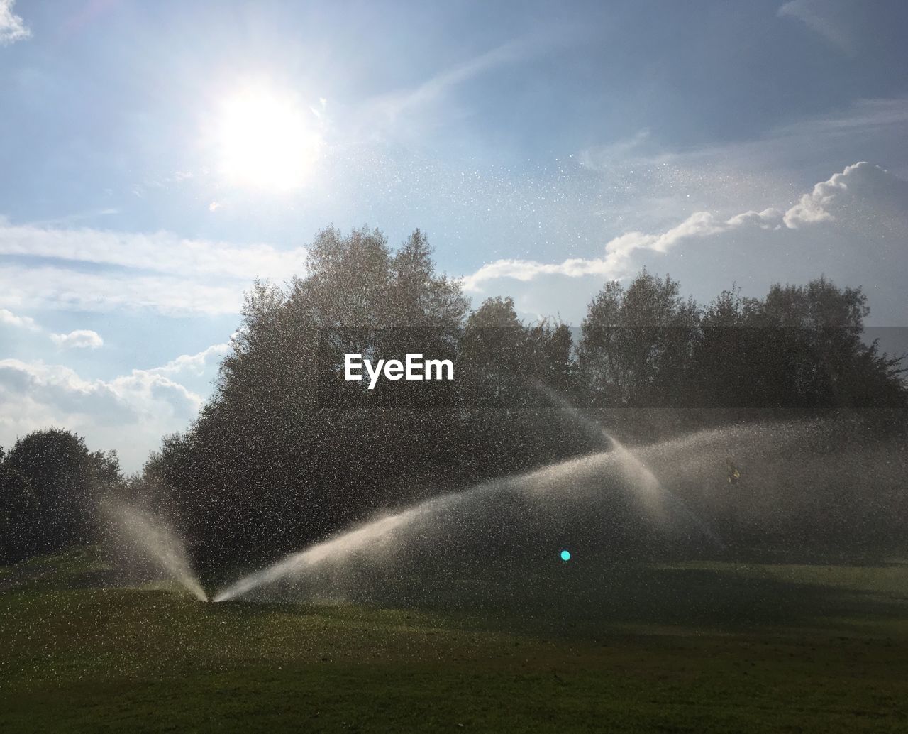 WATER SPLASHING IN CAR