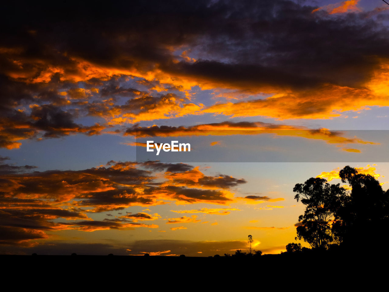 SCENIC VIEW OF SUNSET SKY