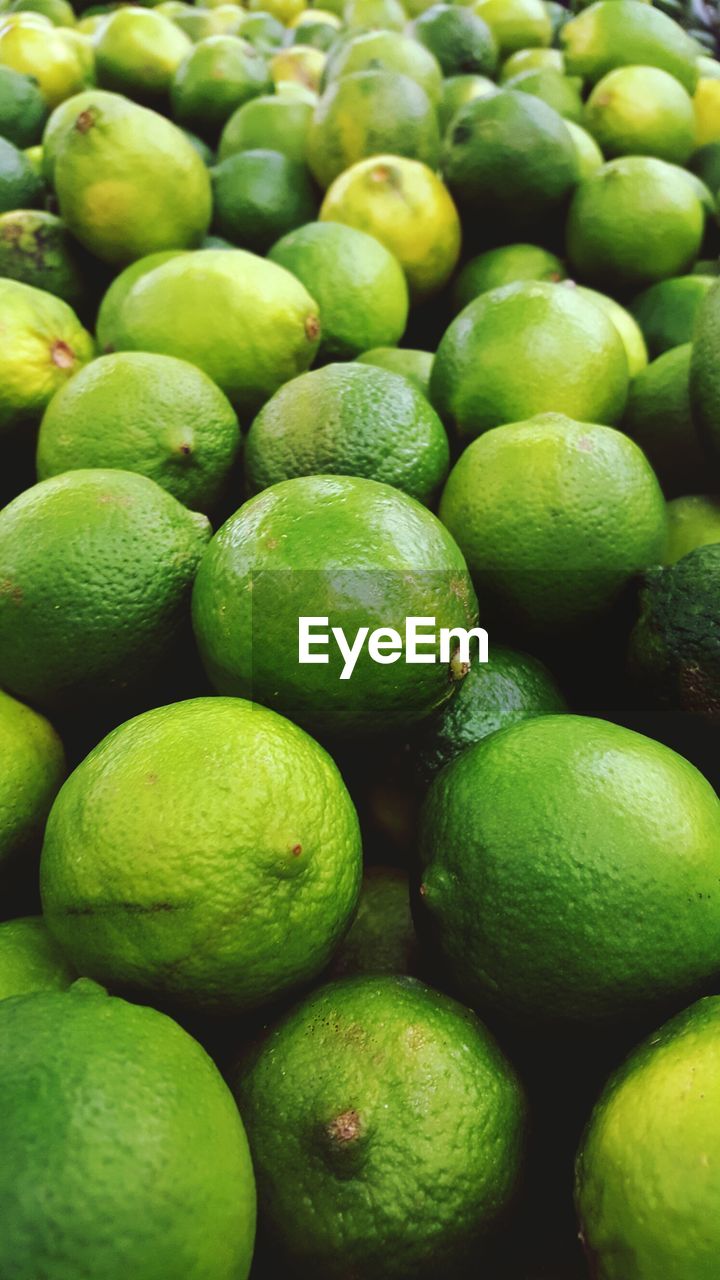 Full frame shot of fruits for sale in market