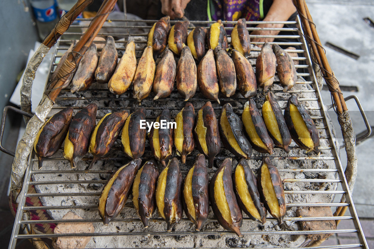 close-up of seafood for sale