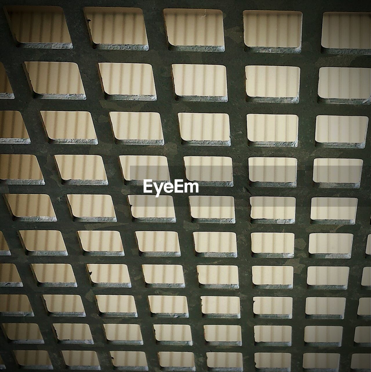 Full frame shot of metal grate