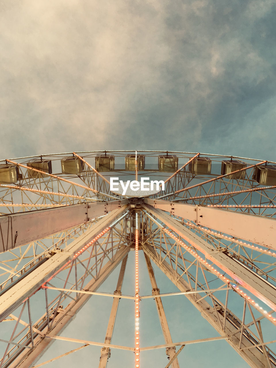 Low angle view of bridge against sky