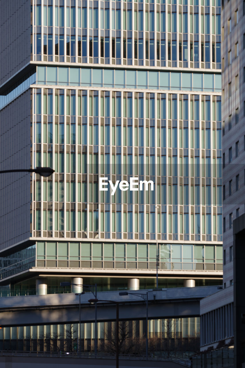 Buildings with many windows. scenery of sotobori-dori, 2-chome, nagatacho facing akasaka