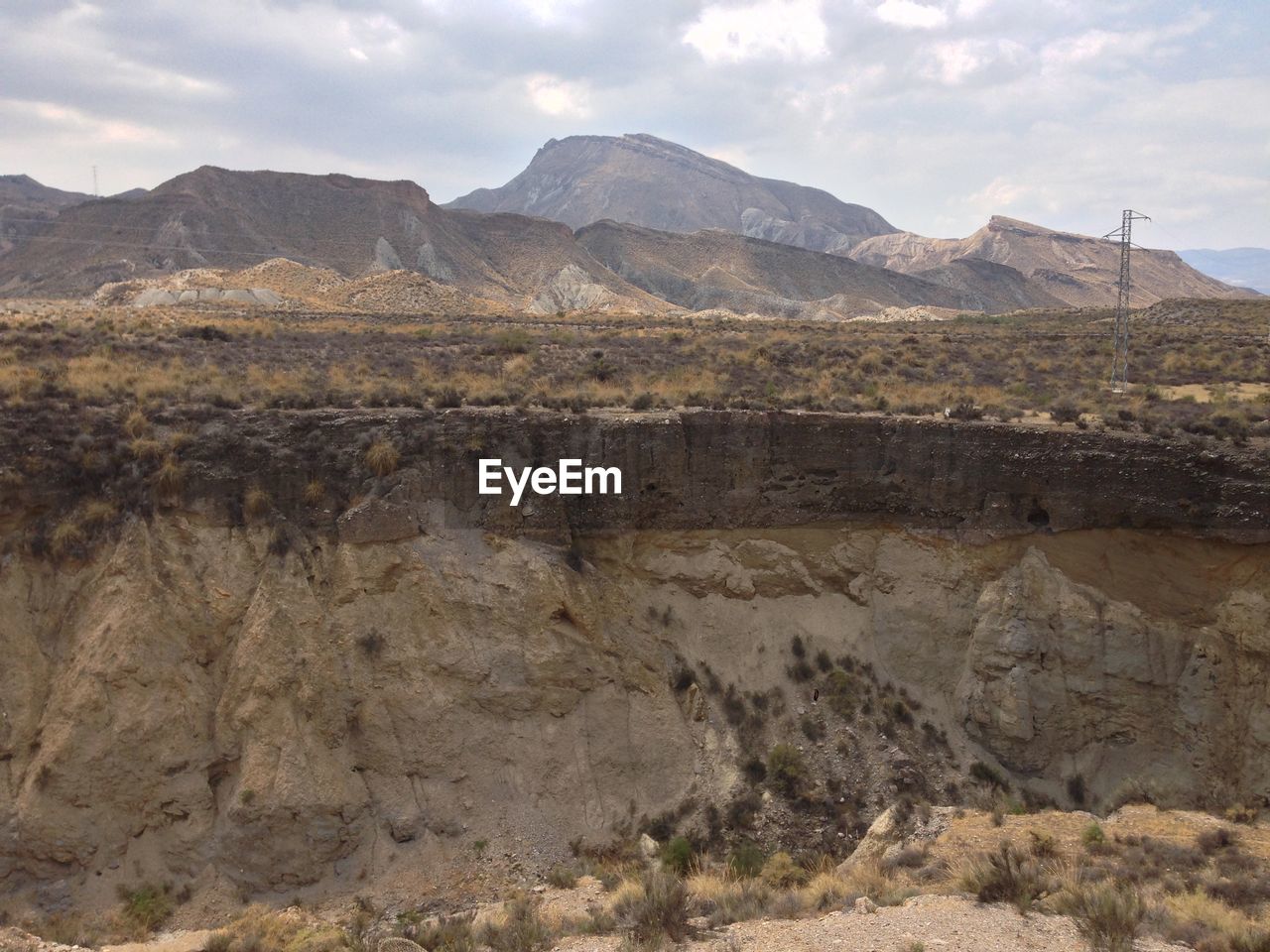 View of landscape against sky