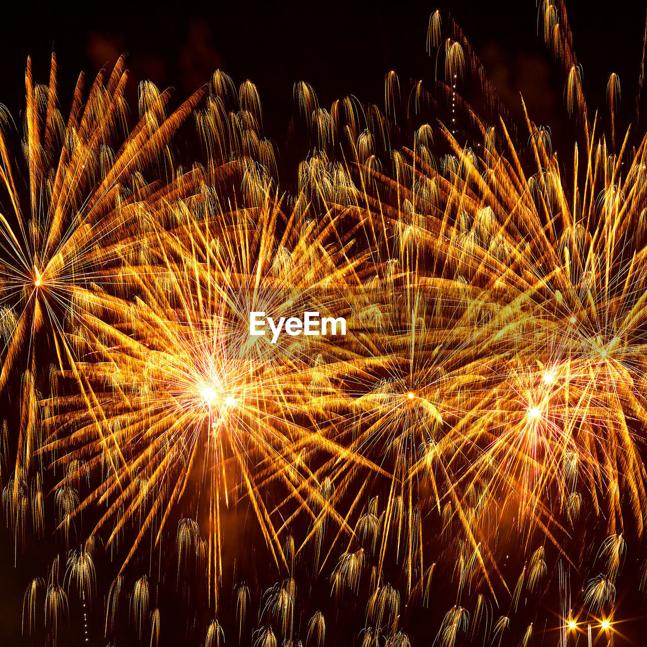 Fireworks at sheikh zayed heritage festival, uae