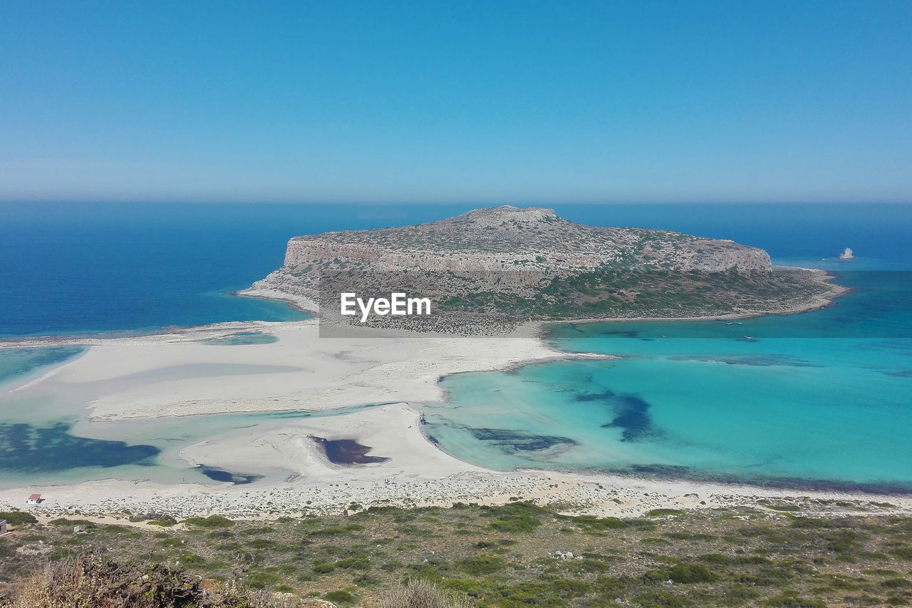 AERIAL VIEW OF SEA AGAINST SKY