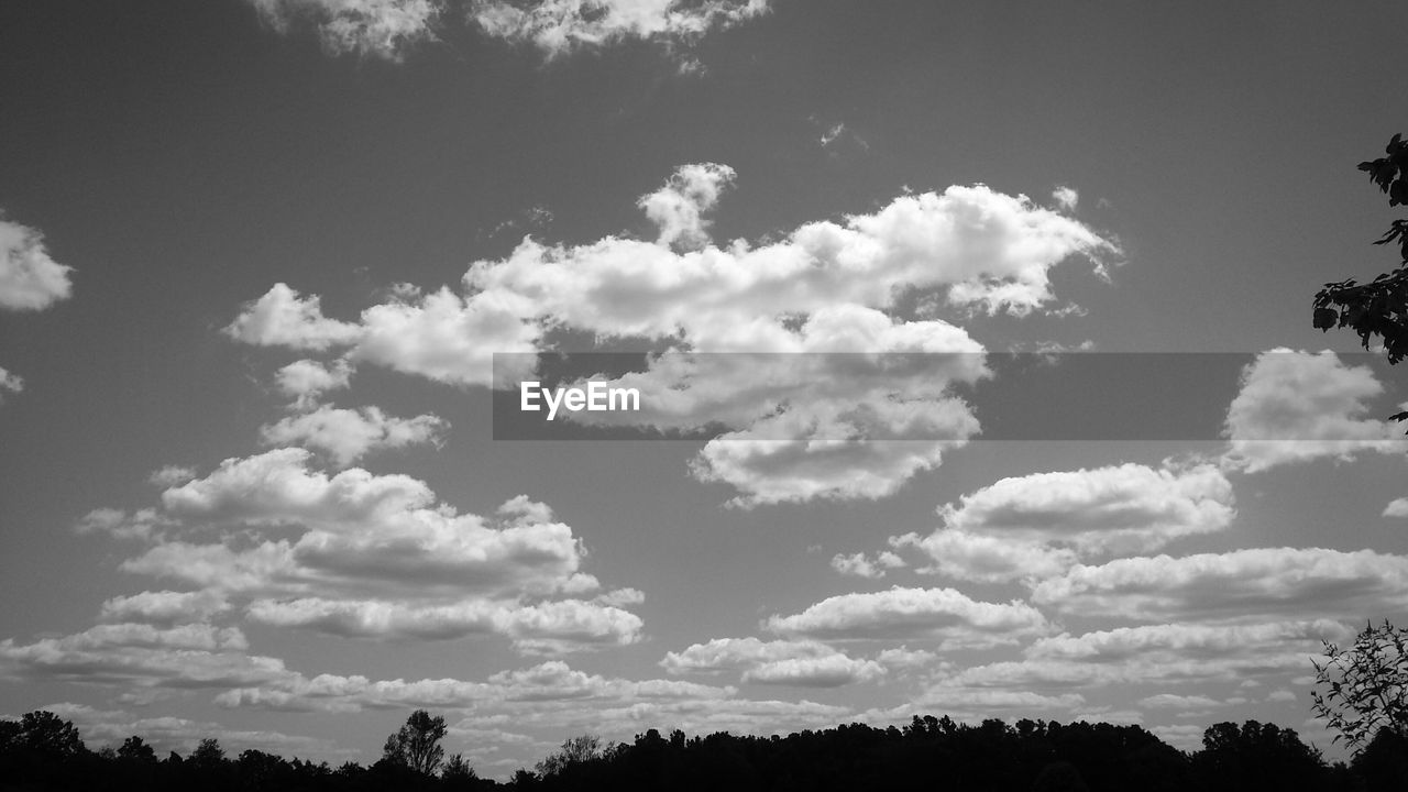 Scenic view of sky and clouds