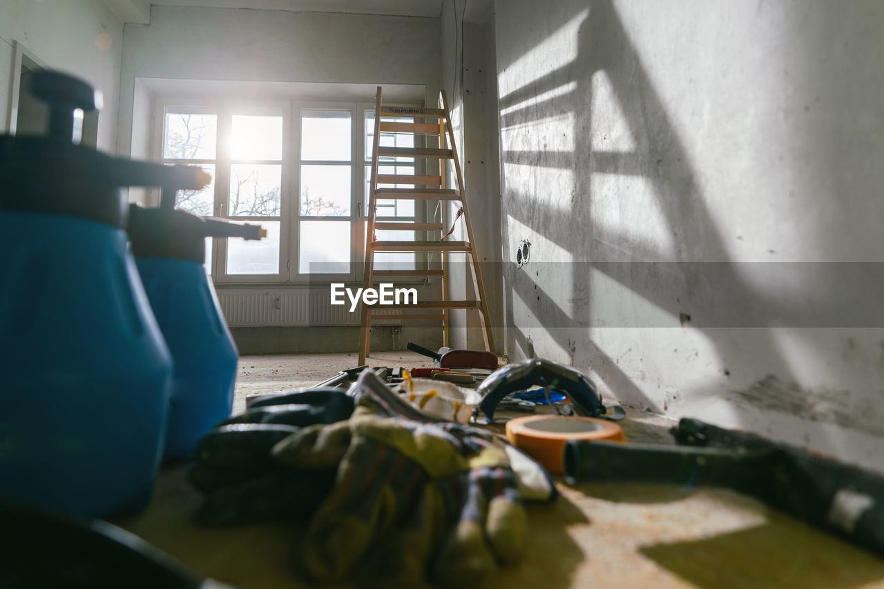 Interior of building