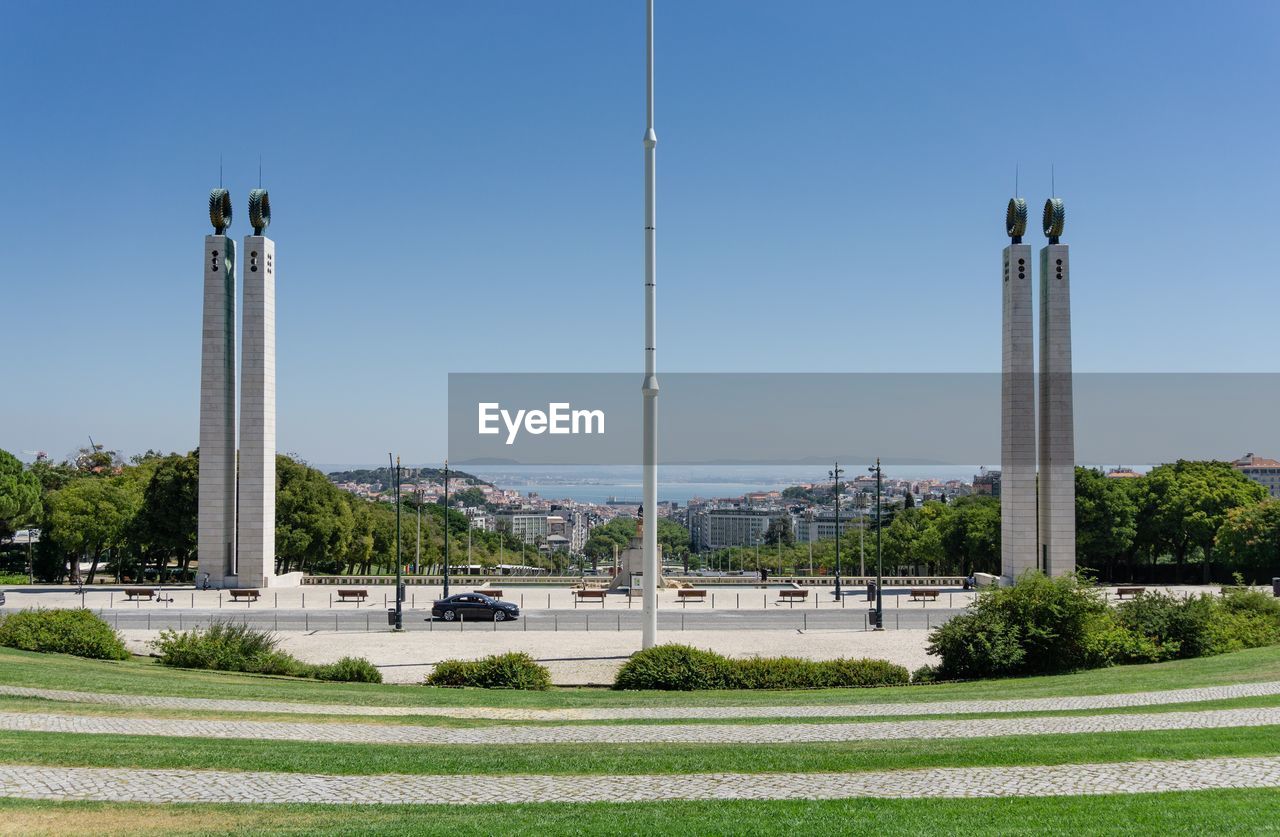 SCENIC VIEW OF LANDSCAPE AGAINST CLEAR SKY