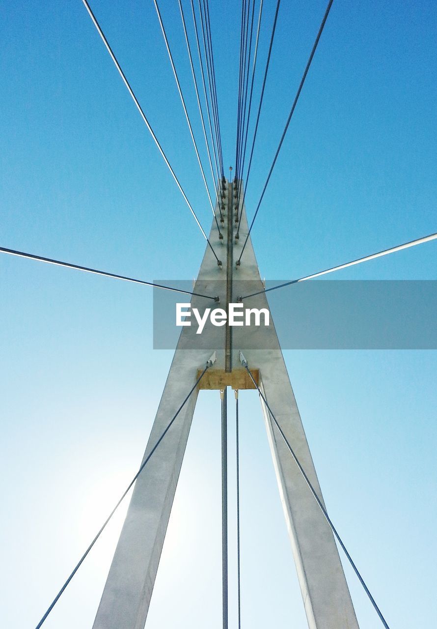 LOW ANGLE VIEW OF ELECTRICITY PYLONS AGAINST SKY