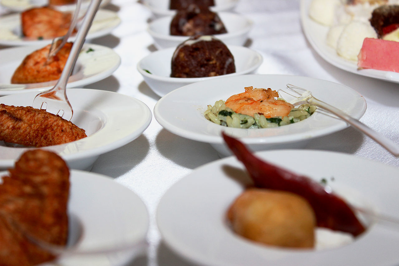 Close-up of fresh food on table