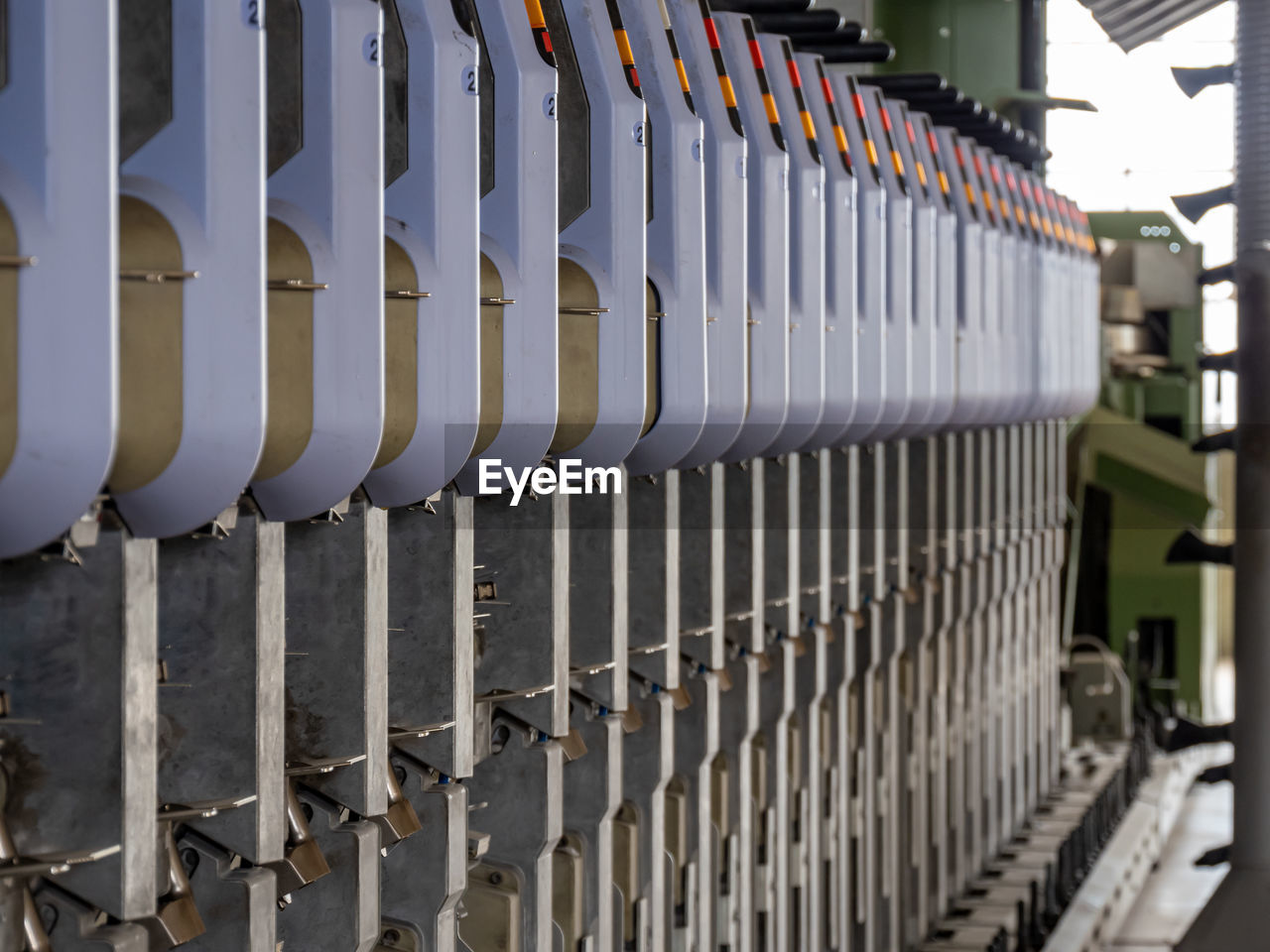 iron, architecture, in a row, metal, no people, industry, technology, built structure, baluster, building, security, business