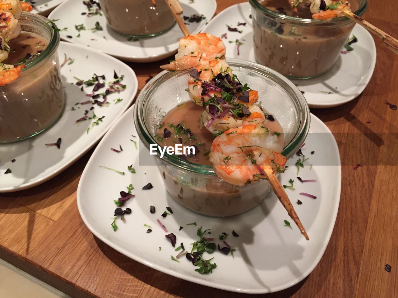 HIGH ANGLE VIEW OF FOOD SERVED ON TABLE