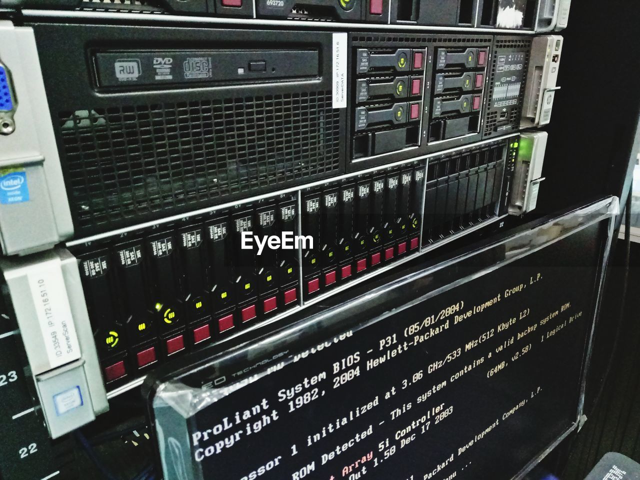 CLOSE-UP OF TELEPHONE BOOTH IN MACHINE