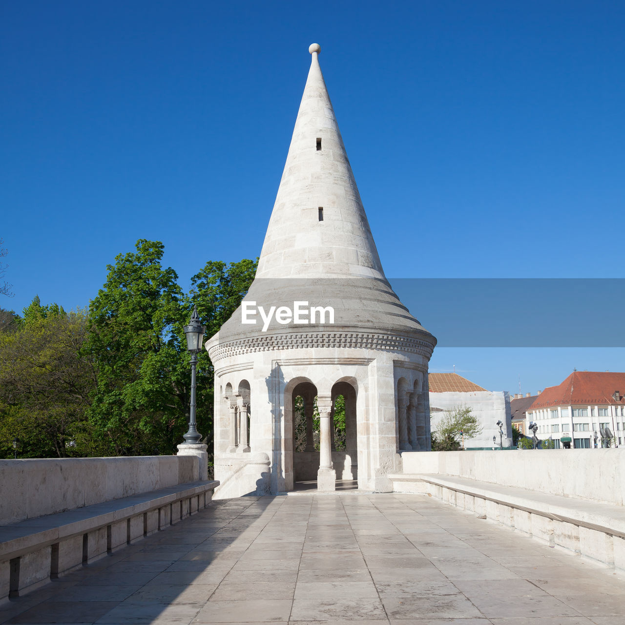 Conical turret in fishermen's bastion