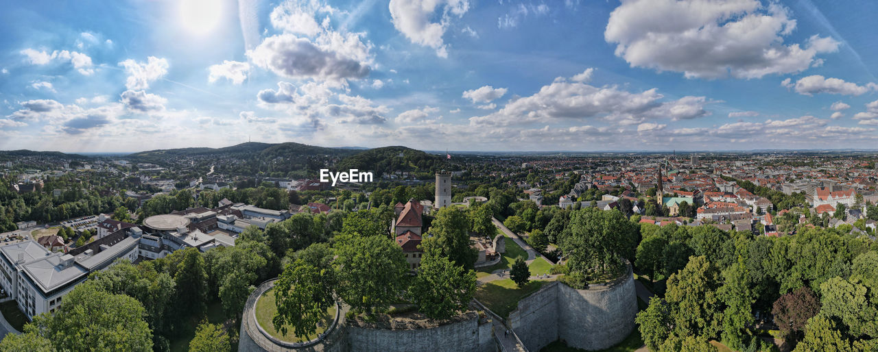 Sparrenburg castle, bielefeld, germany 