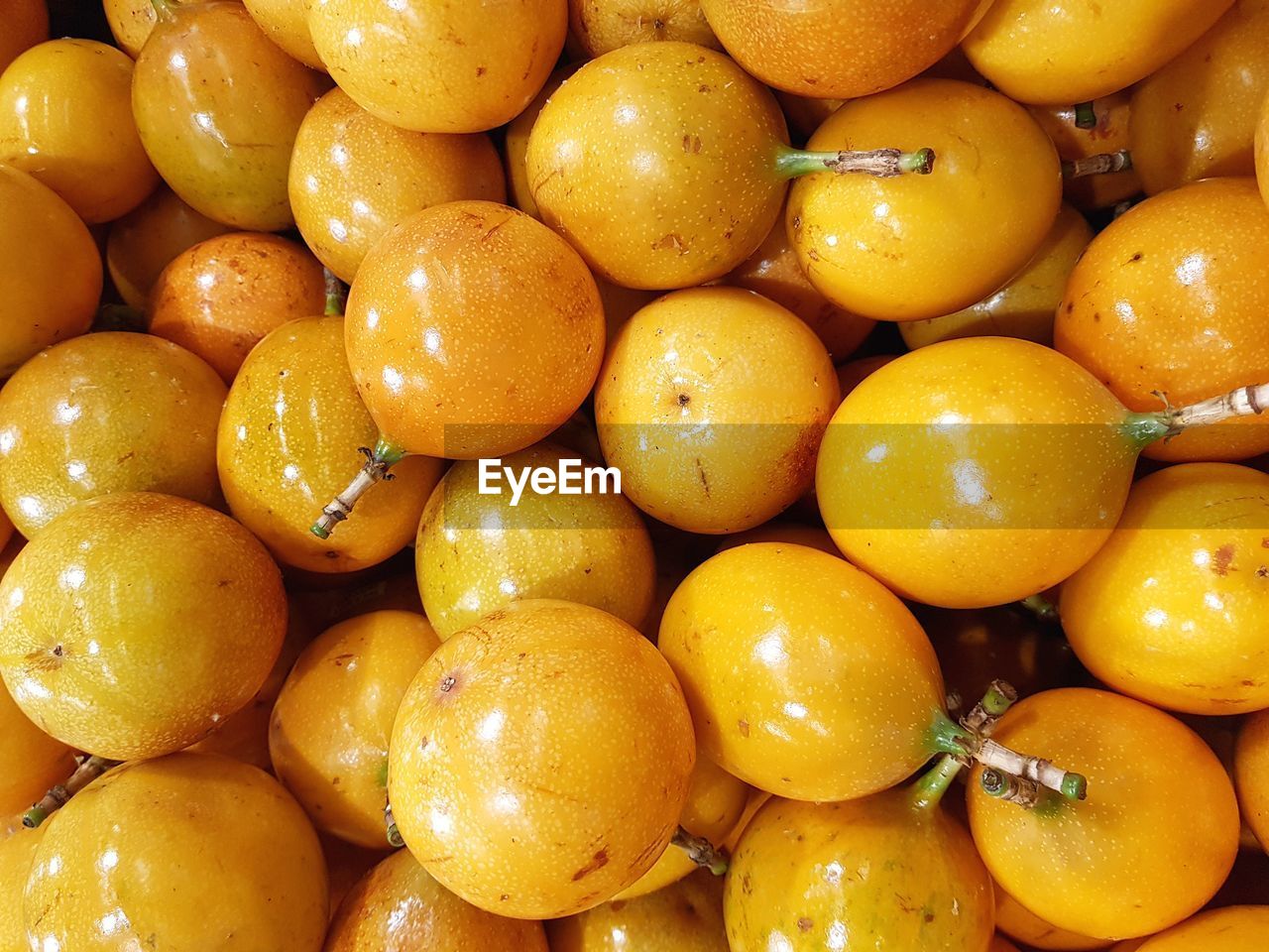 Full frame shot of fruits for sale in market