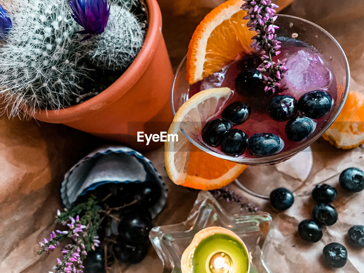 food and drink, food, fruit, healthy eating, blueberry, high angle view, produce, plant, no people, freshness, wellbeing, indoors, berry, table, still life, flower, variation, multi colored