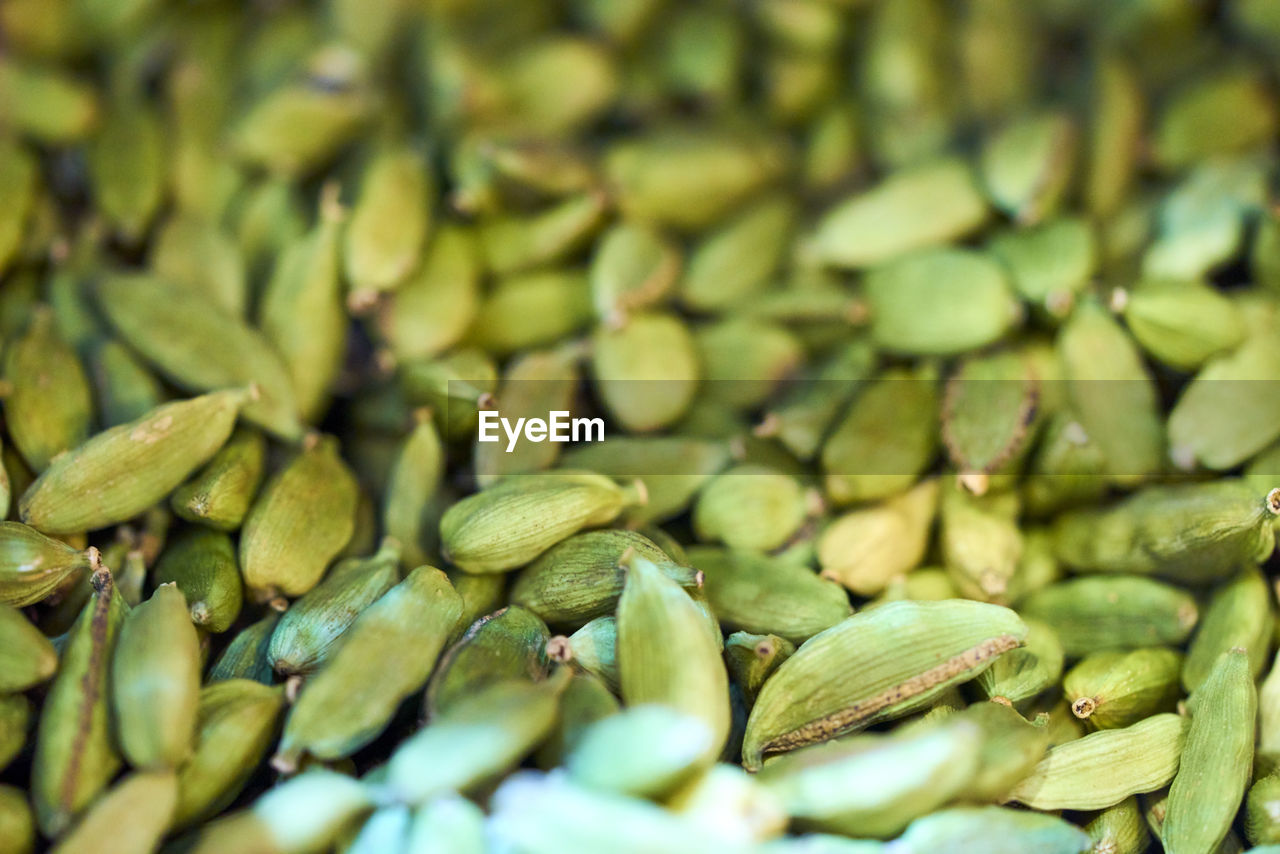 Full frame shot of cardamoms