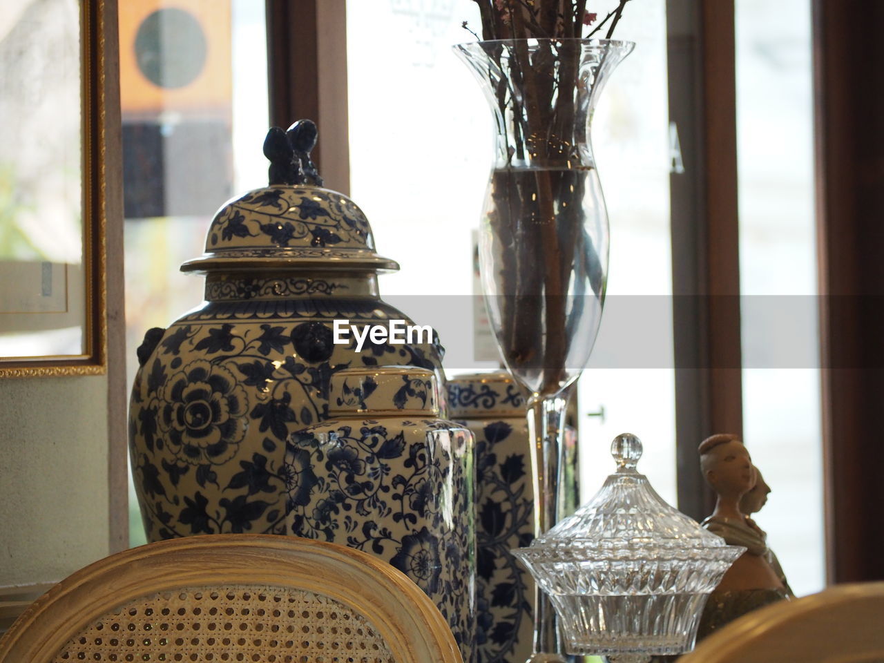 window, indoors, lighting, no people, home interior, craft, ornate, architecture, table, pattern, iron, luxury, wealth, day, decoration, history, room, furniture, container, elegance, lighting equipment, home, the past, interior design, glass, vase