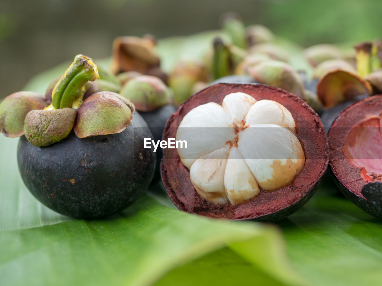 Close-up of fruits on table