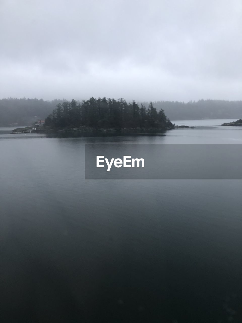 LAKE AGAINST SKY