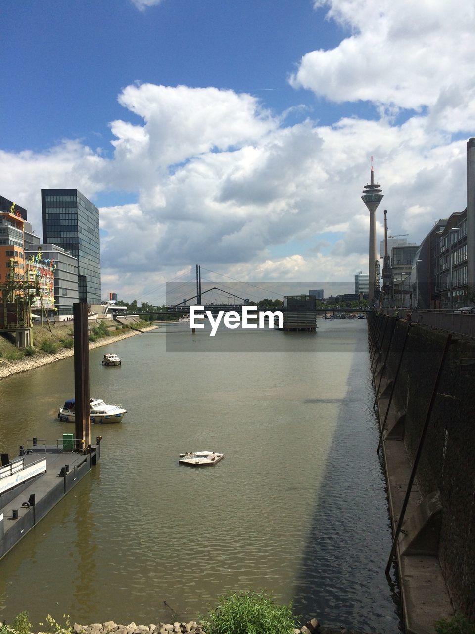 VIEW OF CITYSCAPE WITH EIFFEL TOWER