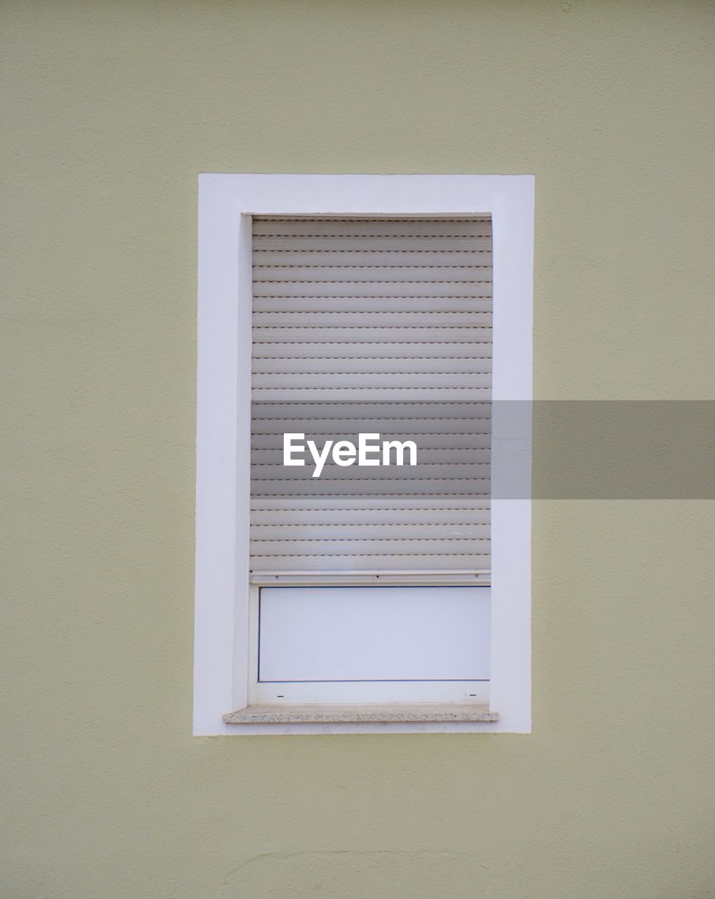 Close-up of window on wall