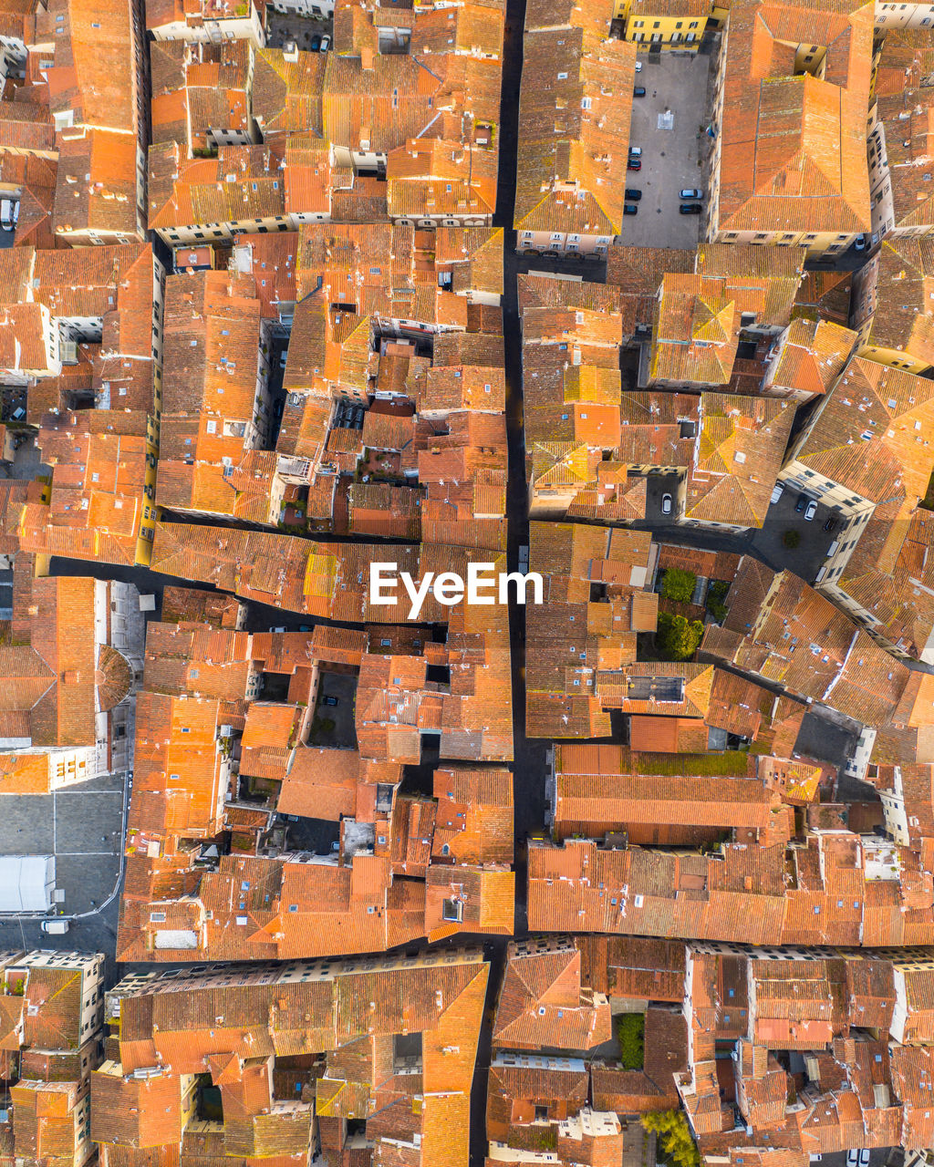 Full frame shot of house roofs