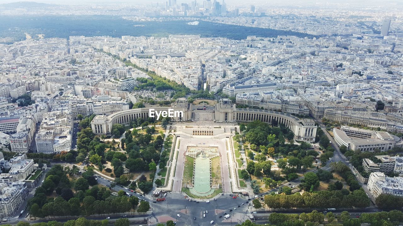 Aerial view of cityscape