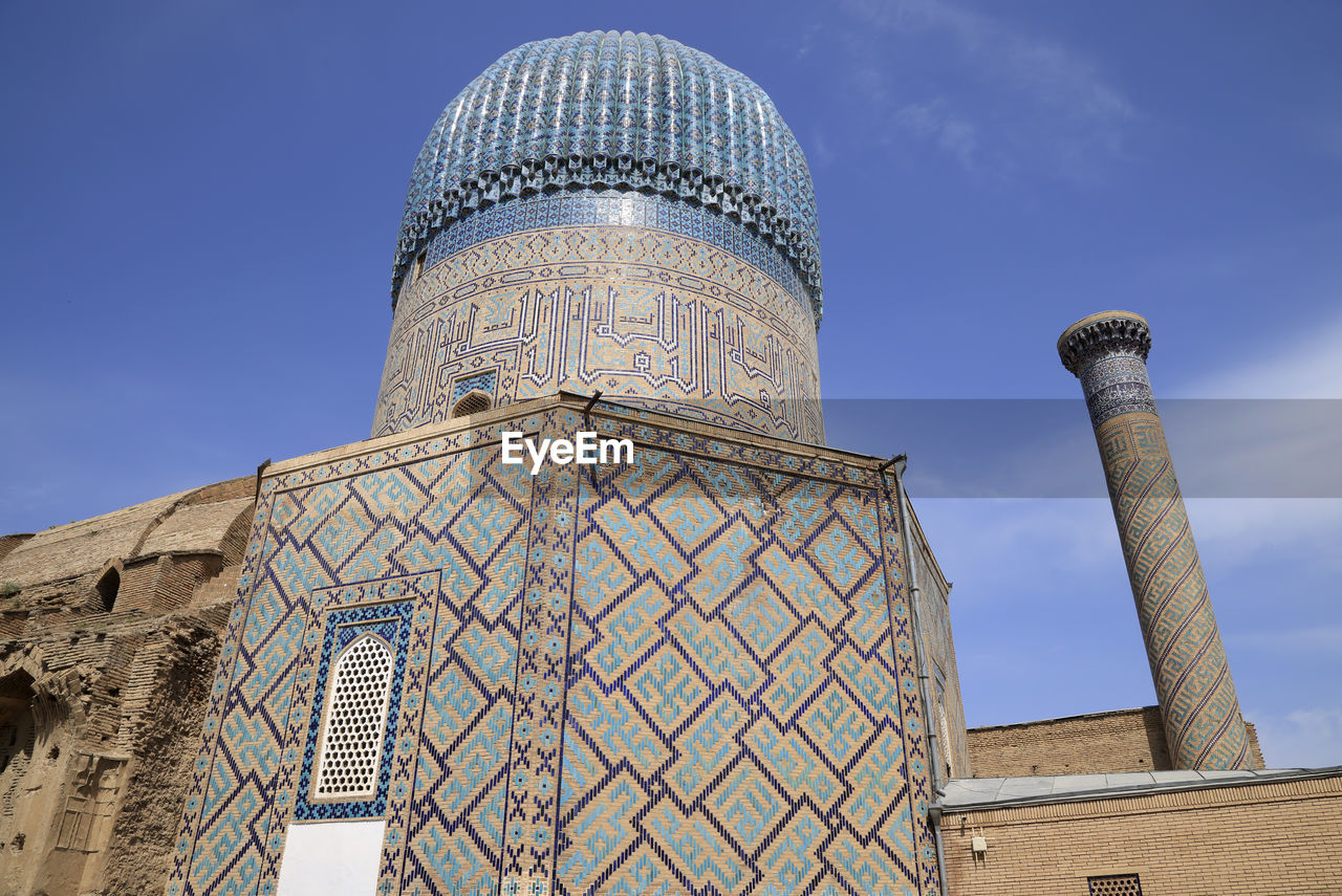 low angle view of church against sky