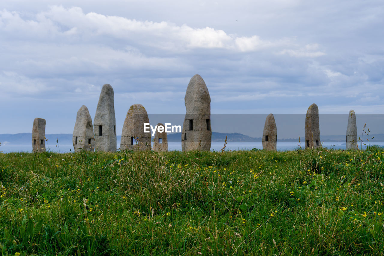 Tower of hercules sculpture park, a coruña 