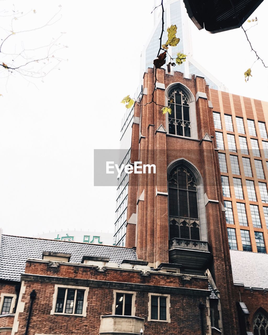 LOW ANGLE VIEW OF BUILDINGS