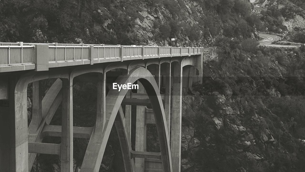 Bridge to nowhere at angeles national forest