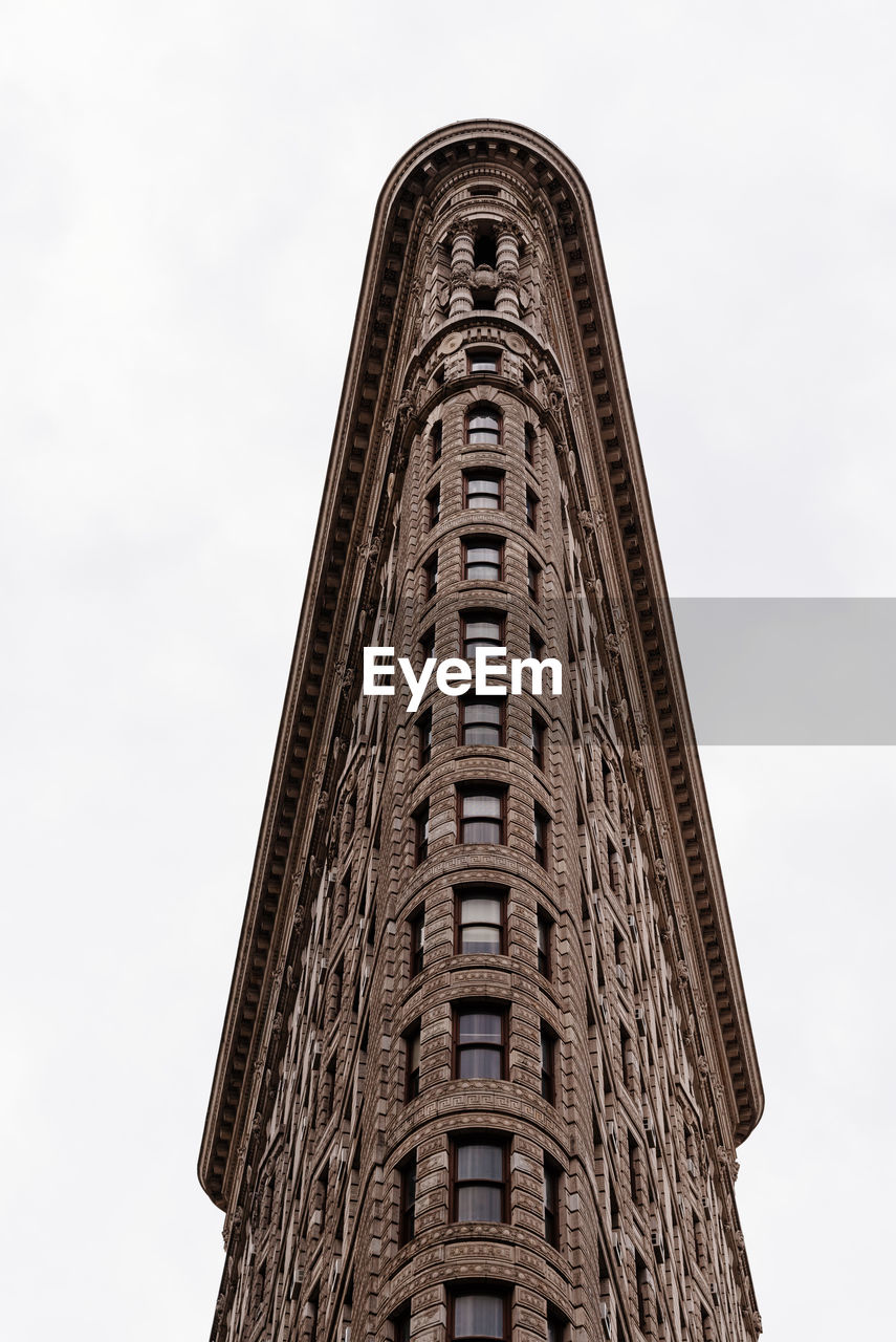 Low angle view of historical building against sky